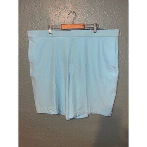 Nike Shorts Men’s 42 Khaki Polyester Spandex Stay Tuck Waist Band Golf